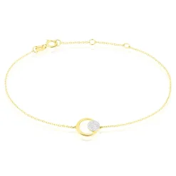 Bracelet Amane Or Jaune Diamant