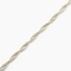 Bracelet Anaiz Argent Bicolore