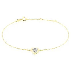 Marc Orian Bracelets Or|Bijoux Zirconium > Bracelet Anastasy Or Jaune Oxyde De Zirconium