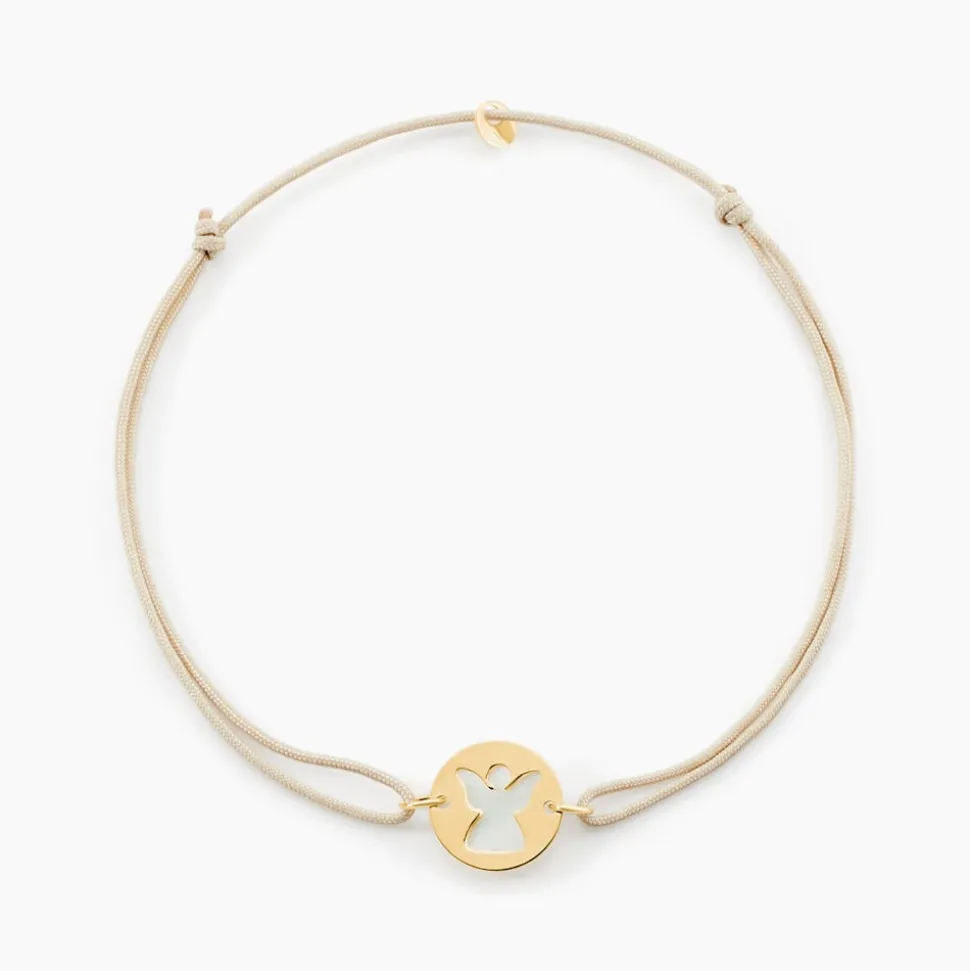 Bracelet Angel Or Jaune Nacre