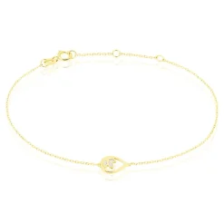 Bracelet Angelyna Or Jaune Diamant