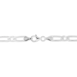 Marc Orian Bracelets Homme|Bijoux Homme > Bracelet Anilo Maille Alternee 1/1 Argent Blanc