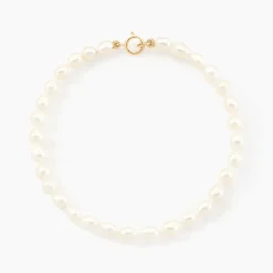 Bracelet Anjana Or Jaune Perle De Culture
