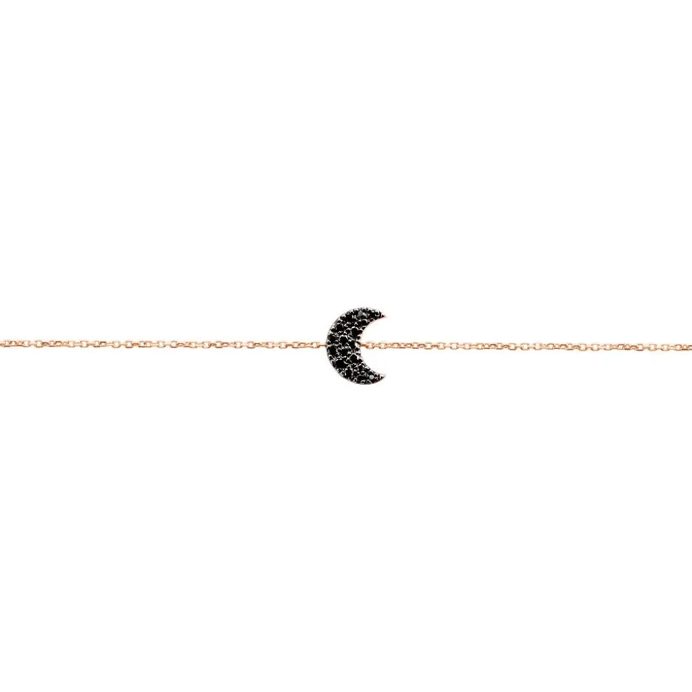Bracelet Anne-marie Or Rose Diamant