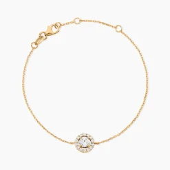 Bracelet Annissa Plaqué Or Jaune Oxyde De Zirconium