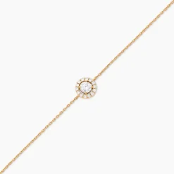 Bracelet Annissa Plaqué Or Jaune Oxyde De Zirconium