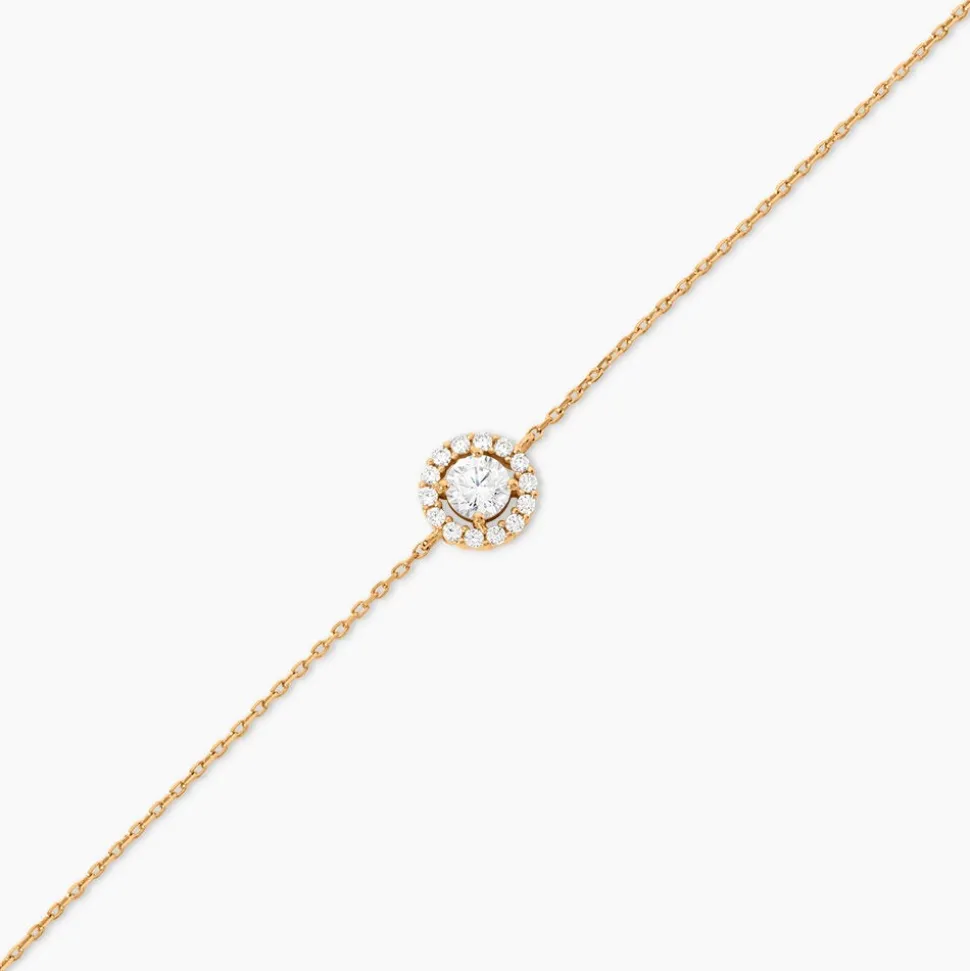 Bracelet Annissa Plaqué Or Jaune Oxyde De Zirconium