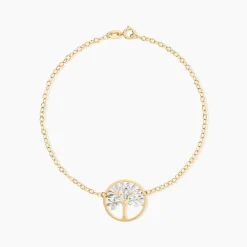 Marc Orian Bracelets Or|Bijoux Arbre De Vie > Bracelet Aragorn Or Bicolore
