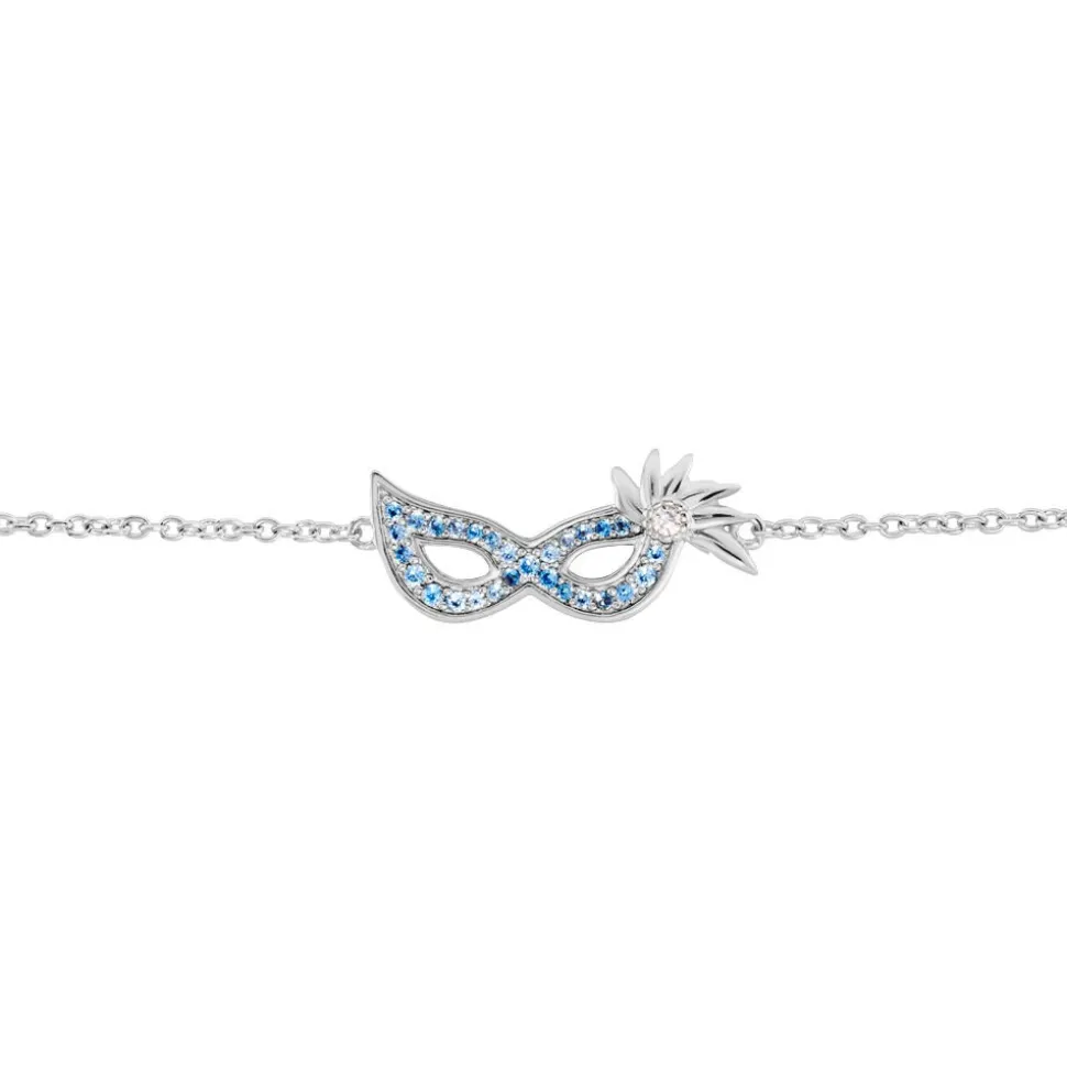 Bracelet Argent Bartolomee Oxydes De Zirconium