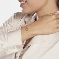 Marc Orian Bracelets|Bijoux Fantaisie > Bracelet Argent Bicolore Pelage
