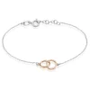 Marc Orian Bracelets|Bijoux Fantaisie > Bracelet Argent Bicolore Virgino