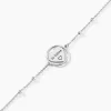 Bracelet Argent Blanc Akosua
