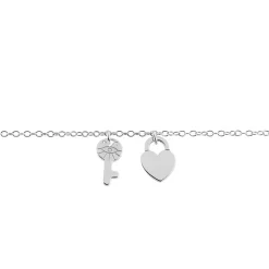 Bracelet Argent Blanc Jim