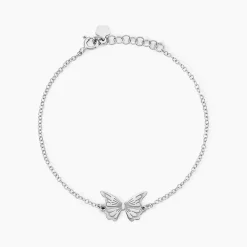 Marc Orian Bracelets|Bijoux Fantaisie > Bracelet Argent Blanc Liseron