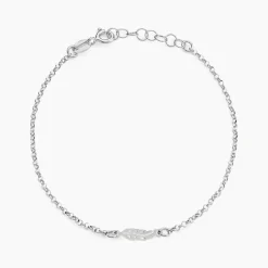 Marc Orian Bracelets|Idées Cadeaux Femme > Bracelet Argent Blanc Maic