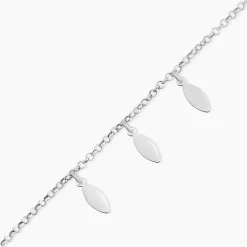 Marc Orian Bracelets|Bijoux Fantaisie > Bracelet Argent Blanc Osama