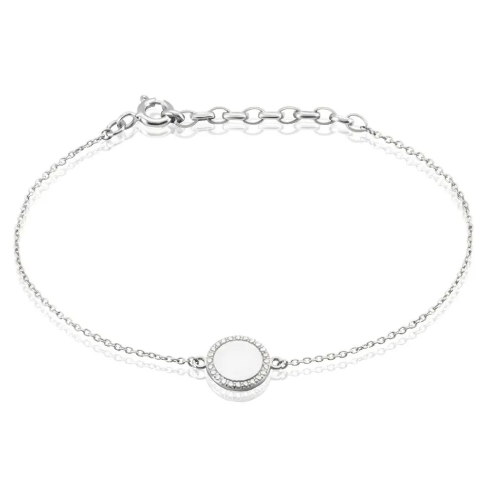 Marc Orian Bracelets|Idées Cadeaux Femme > Bracelet Argent Blanc Paros