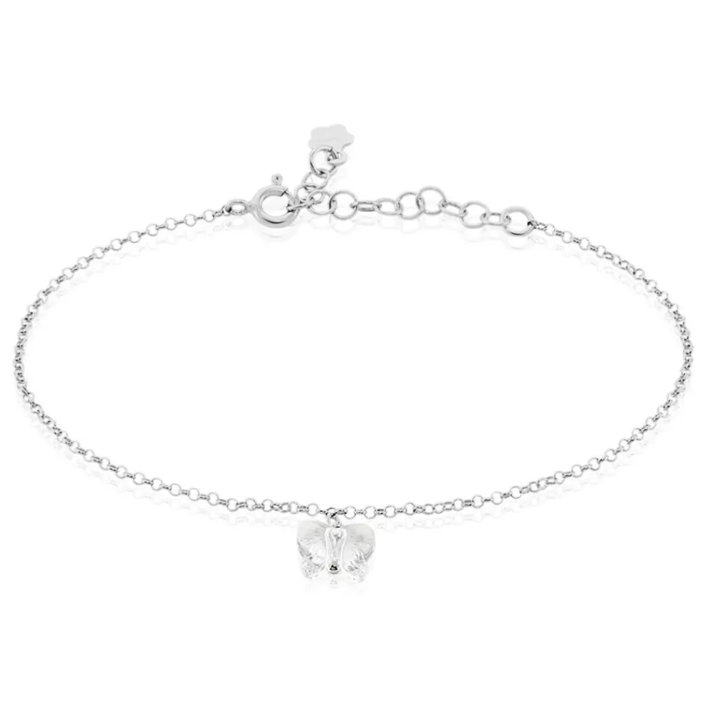 Marc Orian Bracelets|Bijoux Fantaisie > Bracelet Argent Blanc Patriki Cristal De Swarovski