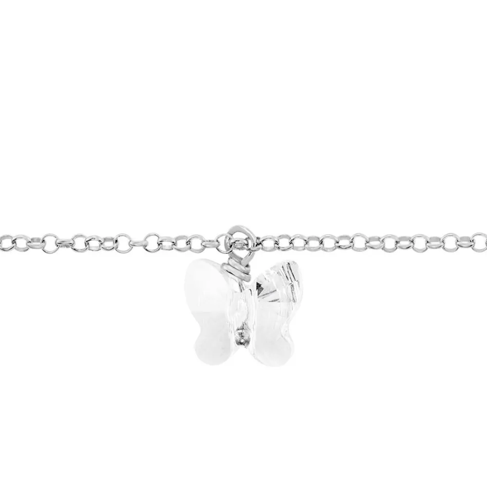 Marc Orian Bracelets|Bijoux Fantaisie > Bracelet Argent Blanc Patriki Cristal De Swarovski