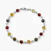Bracelet Argent Blanc Rosalie Ambres