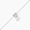 Marc Orian Bracelets|Bijoux Fantaisie > Bracelet Argent Blanc Sisile