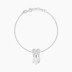 Marc Orian Bracelets|Bijoux Fantaisie > Bracelet Argent Blanc Sisile