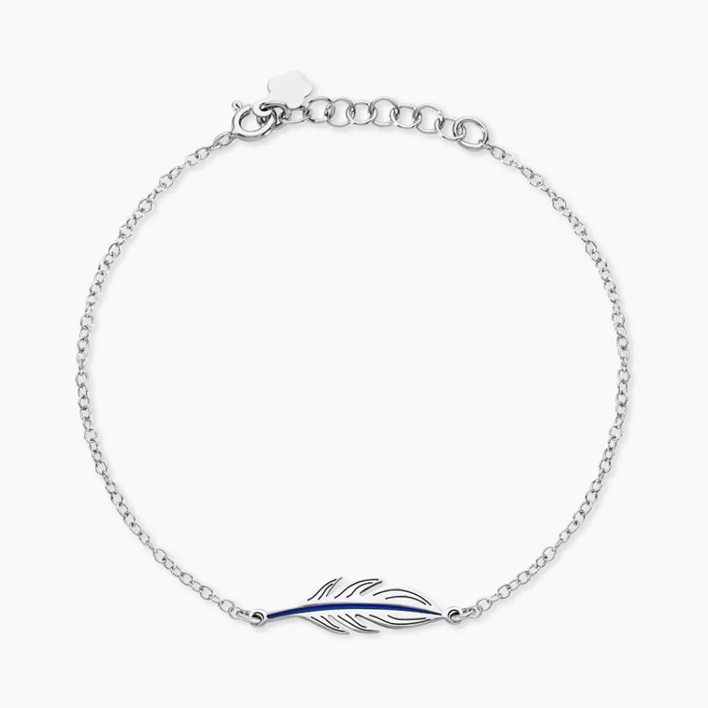 Marc Orian Bracelets Chaînes|Bracelets > Bracelet Argent Blanc Stieg