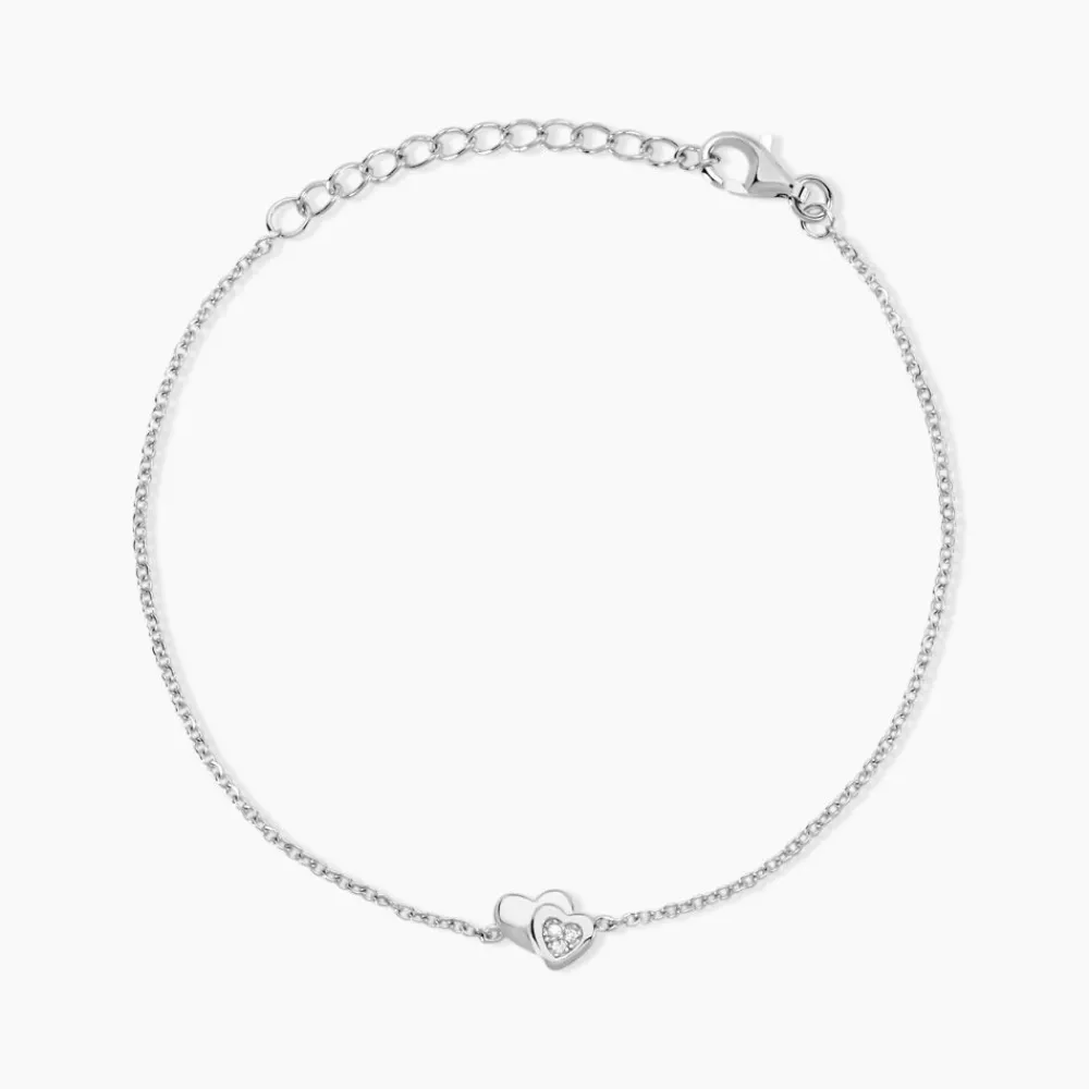 Marc Orian Bijoux Zirconium|Bracelets > Bracelet Argent Dounyo Oxydes De Zirconium