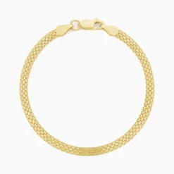 Bracelet Argent Jaune Carola