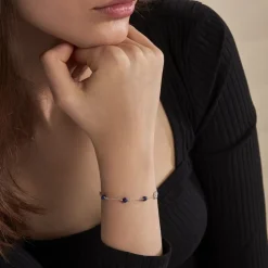 Marc Orian Bracelets|Bijoux Fantaisie > Bracelet Argent Kutrun Lapis Lazuli
