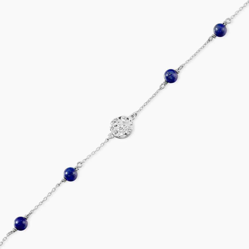 Marc Orian Bracelets|Bijoux Fantaisie > Bracelet Argent Kutrun Lapis Lazuli