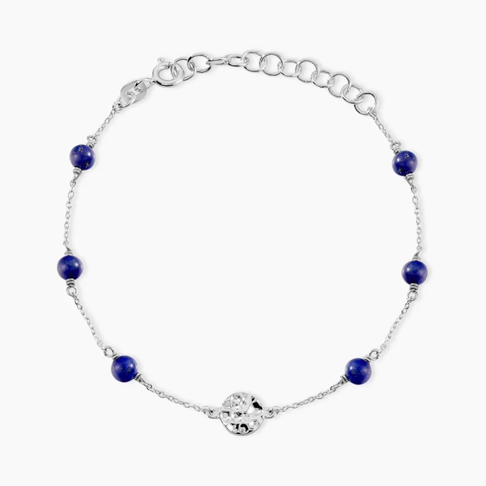 Marc Orian Bracelets|Bijoux Fantaisie > Bracelet Argent Kutrun Lapis Lazuli