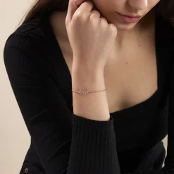 Marc Orian Bracelets|Idées Cadeaux Femme > Bracelet Argent Rose Lev
