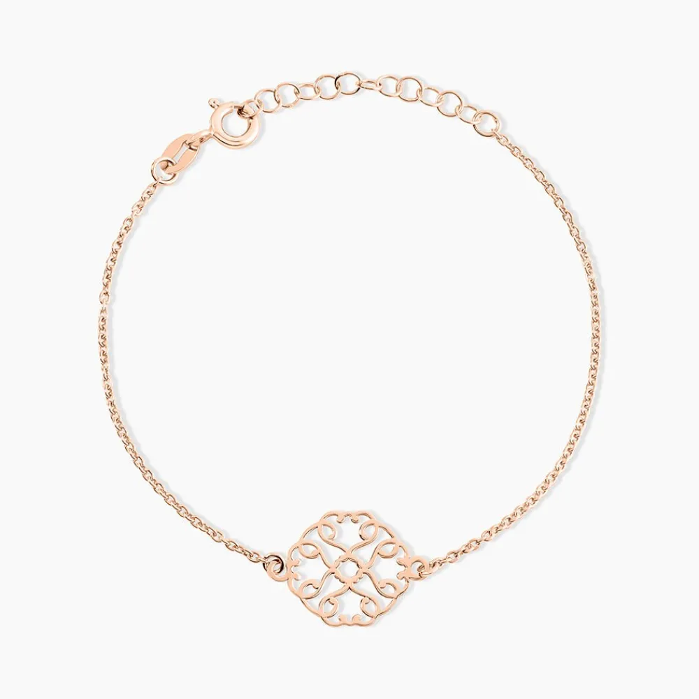 Marc Orian Bracelets|Idées Cadeaux Femme > Bracelet Argent Rose Lev