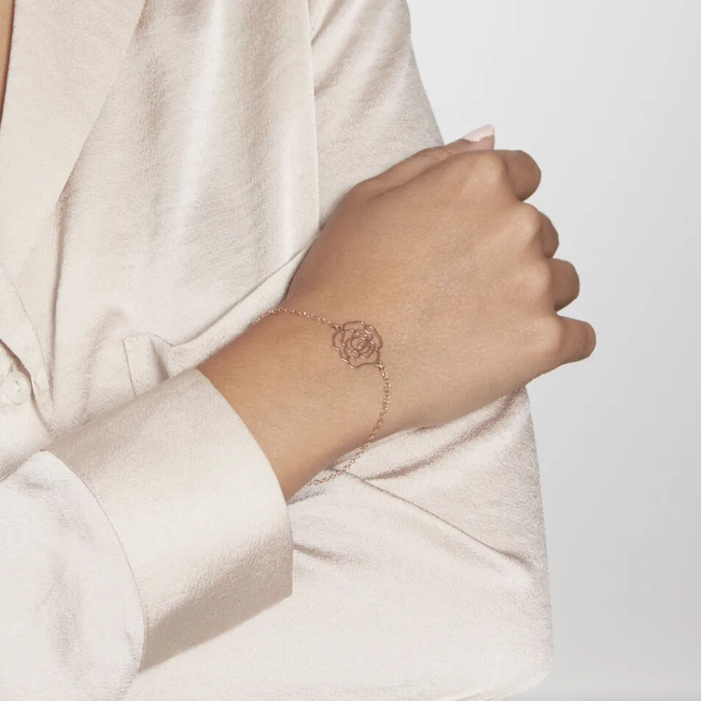 Marc Orian Bracelets|Idées Cadeaux Femme > Bracelet Argent Rose Margotte