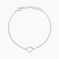 Marc Orian Bijoux Zirconium|Bracelets Chaînes > Bracelet Argent Saverio Oxydes De Zirconium