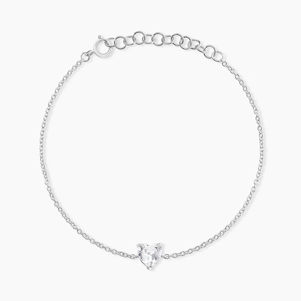 Marc Orian Bijoux Zirconium|Bracelets > Bracelet Argent Schull Oxyde De Zirconium