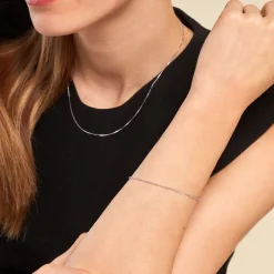 Marc Orian Bracelets|Bijoux Fantaisie > Bracelet Arletty Argent Blanc