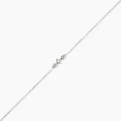 Bracelet Art Deco Or Blanc Diamant
