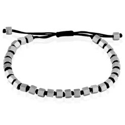 Bracelet Bassirou Acier Blanc