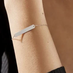 Marc Orian Bracelets Or|Bijoux Or > Bracelet Beavis Or Blanc
