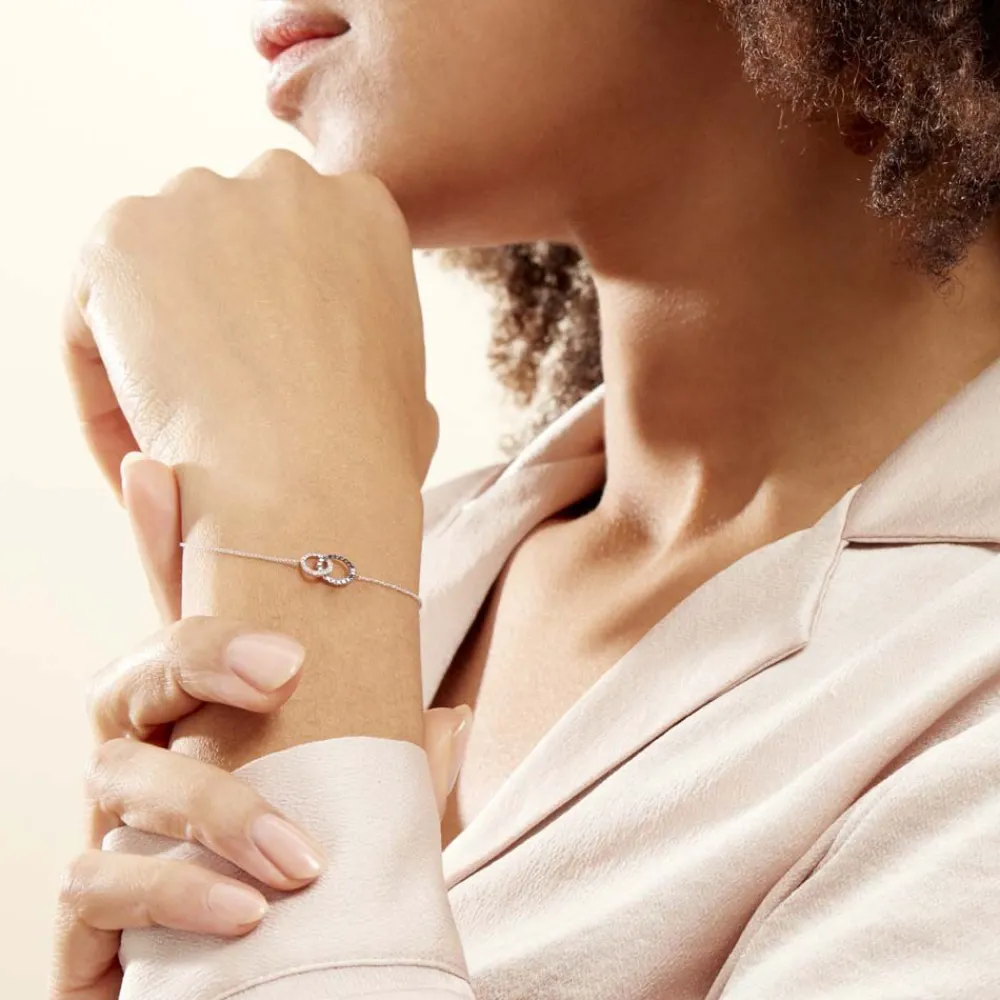 Marc Orian Bracelets Or|Bracelets Diamant > Bracelet Bella Or Blanc Diamant