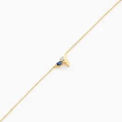Marc Orian Bracelets Or|Cadeaux Mariage > Bracelet Bendt Or Jaune Saphir Diamant