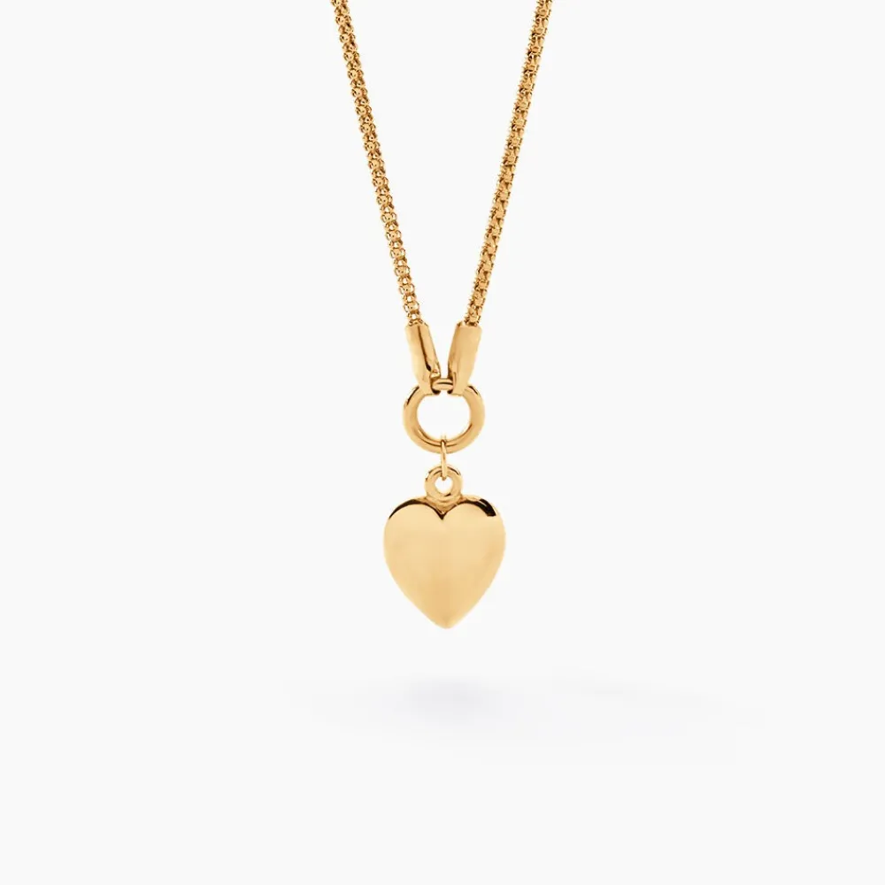 Marc Orian Colliers Cœur|Colliers > Bracelet Big Love Or Jaune