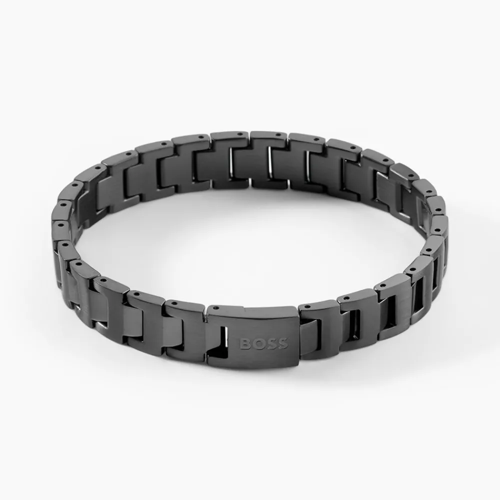 BOSS BIJOUX Bracelets Homme|Bracelets Acier Inoxydable > Bracelet Boss Candor Acier Noir