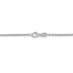 Marc Orian Bracelets|Bijoux Fantaisie > Bracelet Cacilda Maille Corde Argent Blanc