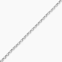 Bracelet Carola Maille Jaseron Argent Blanc