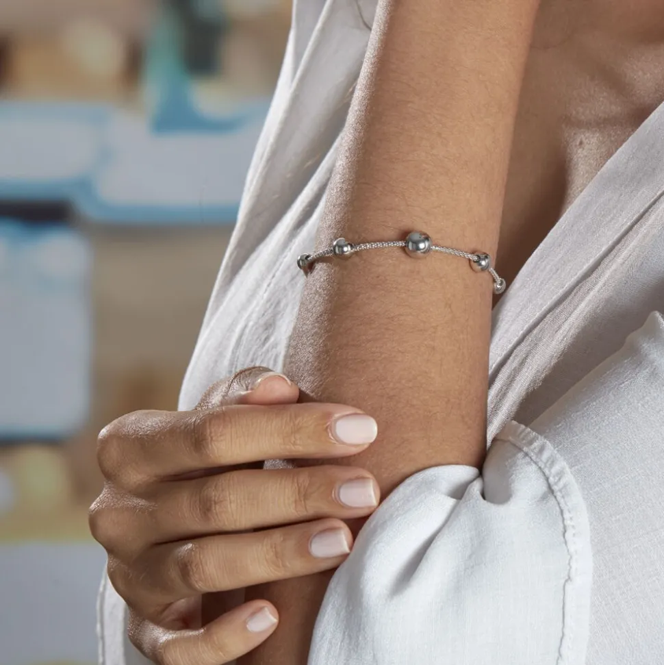 Bracelet Catarina Argent Blanc