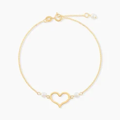 Bracelet Chabha Or Jaune Perle De Culture