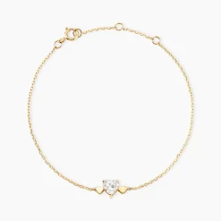 Marc Orian Bracelets Or|Bijoux Zirconium > Bracelet Chaim Or Jaune Oxyde